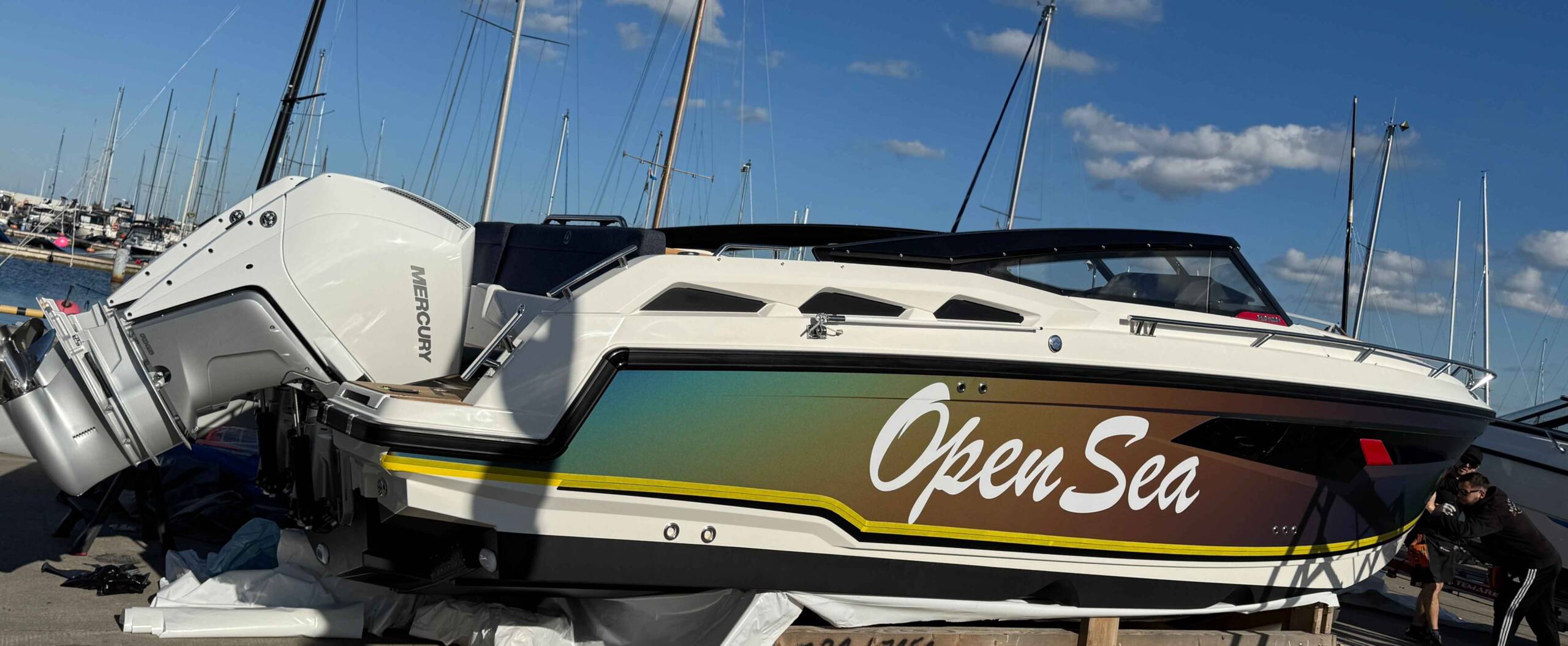 Oklejanie łodzi Trójmiasto